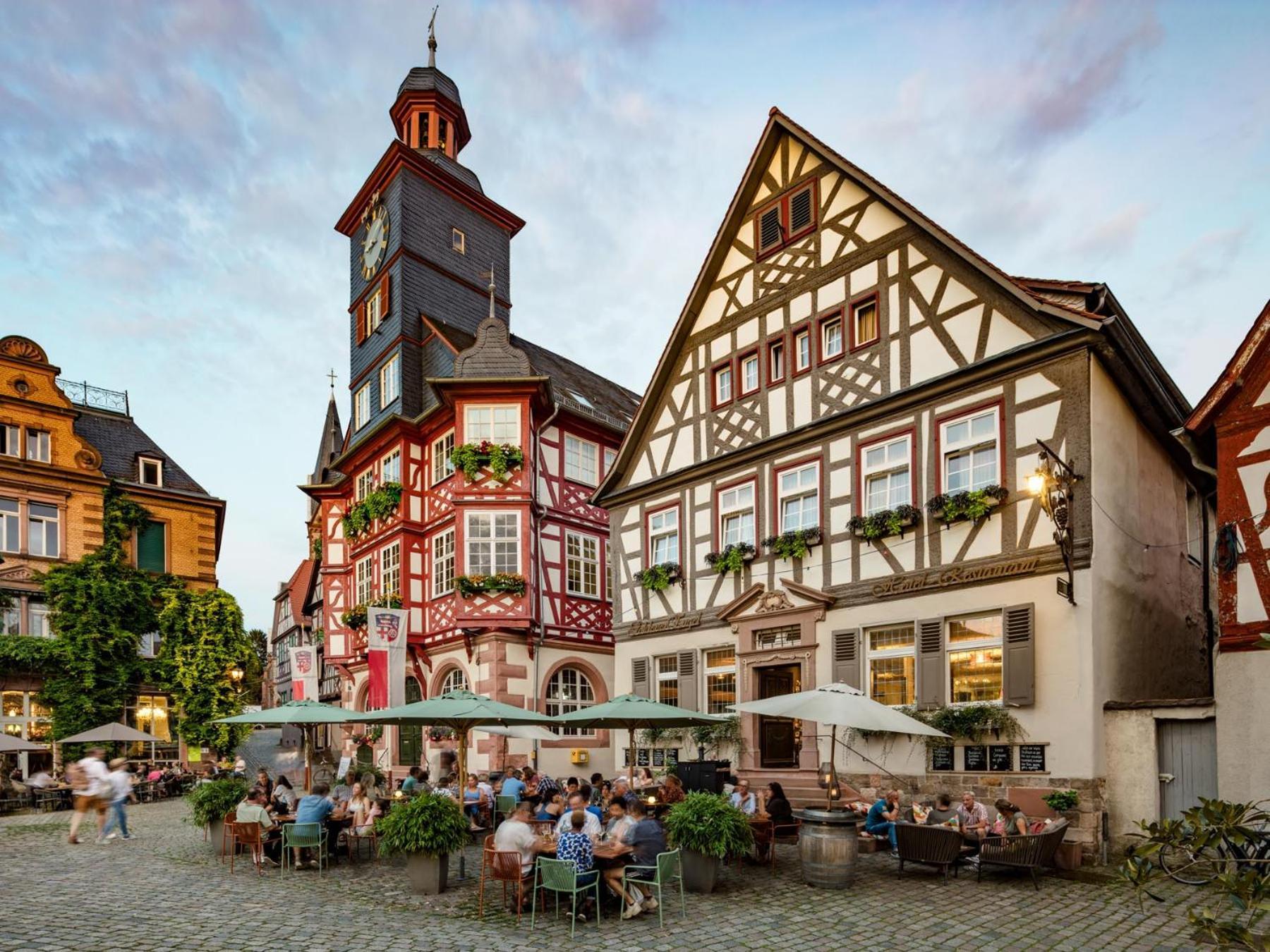 Hotel Restaurant Goldener Engel Heppenheim  Esterno foto